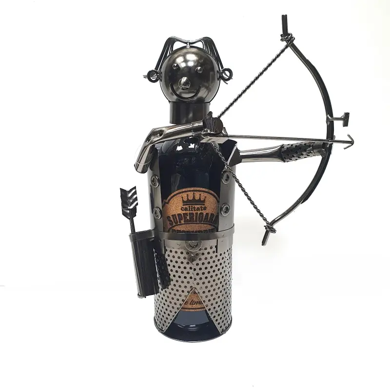 Arcas, suport din metal pentru sticla,24x33 cm